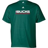 adidas Milwaukee Bucks True Court T-Shirt