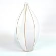 Handmade White Ceramic Starfruit Decorative Flower Vase