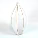 Handmade White Ceramic Starfruit Decorative Flower Vase