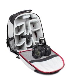 Sac � Dos SLR R�sistant aux Projections d'eau + Bandouli�res R�glables pour la gamme Canon EOS D