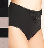5 Pack - Cotton Rich Assorted High Rise Full Briefs