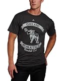 MLB Men's Oakland Athletics 1987 Cooperstown Legendary Victory Short Sleeve Basic Tee (Charcoal Heather, Medium)