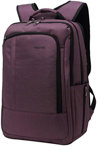 Lapcaker Unisex Water Resistant Slim Business Computer Laptop Backpack KnapSack with Ipad Surface Pocket Fits Macbook Pro Most 12-17 Inch Laptops