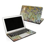 Van Gogh - Irises Design Protector Skin Decal Sticker for Apple MacBook Pro 17 inch (Original, SEPARATE TRACKPAD button)