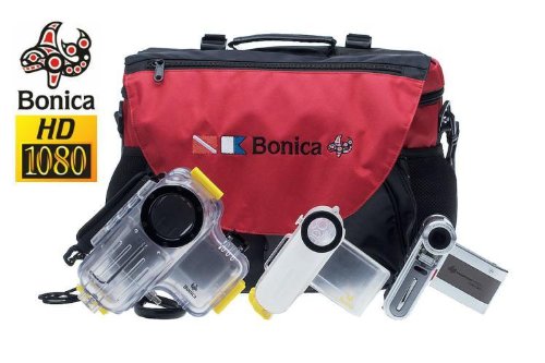 Snapper HDDV 1080p - Digital Video Camera with Silicone Skin and UW Housing in Soft Travel Case