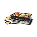 Swissmar KF-77080 8-Person Stelvio Raclette Party Grill with Reversible Grill Top