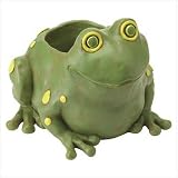 Outdoor Living : Frog Planter/Container Statuary