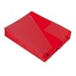 Out Guides, Center "OUT" Tab, Vinyl, Letter, Red, 50/Box