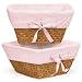 Baby : Badger Basket Honey Basket with Pink Gingham Liner