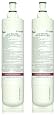 Whirlpool 4396508P KitchenAid Side-by-Side Refrigerator Quarter Turn Water Filter, 2-Pack