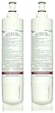 Whirlpool 4396508P KitchenAid Side-by-Side Refrigerator Quarter Turn Water Filter, 2-Pack