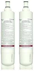 Whirlpool 4396508P KitchenAid Side-by-Side Refrigerator, Quarter Turn Water Filter, Non-Cyst, 2-Pack