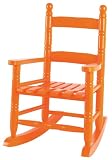 Elegant Baby Rocking Chair- Orange