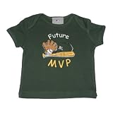 Infant / Baby MLB Oakland Athletics My First Tee T-Shirt - Dark Green (Size: 12)