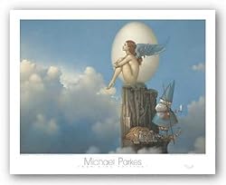 Magic Spring by Michael Parkes 18"x13" Art Print Poster