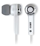 Coby CV-E912 MP3 Super Bass Digital Stereo Earphones with Volume Control and 2.5mm Connector