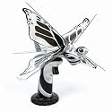 WOWWEE Moth Silver Black Indoor Outdoor Flyer