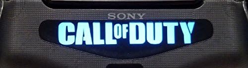 CoromaxTM PS4 Game Dualshock Controller Vinyl Stickers LED Light Bar Skin Covers Decals Film for Sony Playstation 4 - COD Call of Duty Advanced Warfare Logo [1pc]