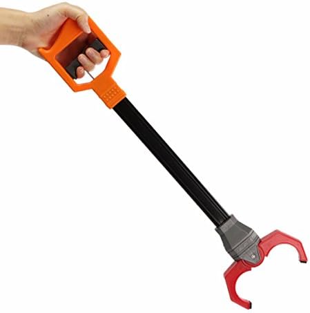 Plastic Retro Robot Arm Robotic Pick Up Pinch Tool Kids Toy