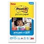 Post-it 4 x 6 Picture Paper, Soft Gloss Finish, 25 Sheets/Pack