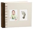 Pearhead Babyprints Babybook, Ivory