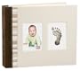 Pearhead Babyprints Babybook, Ivory