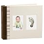 Pearhead Babyprints Babybook, Ivory