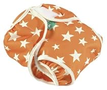 Tots Bots : Wrap PUL 1 Orange Star 8-18lbs