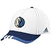 adidas Dallas Mavericks White On Court Flex Fit Hat