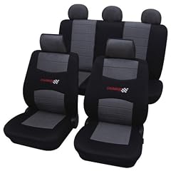 Sitzbezugset Universal Carbon schwarz 11-teilig Gr��e SAB 1 Vario