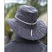 Tilley Endurables TWP1 Waterproof Nylon Hat- Black, Large