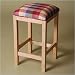 18 Cherry Square Fabric Cushion Stool Finish: Bordeaux Cherry, Seat Type: Fabric - Board Games