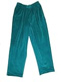 Alfred Dunner Cool Jewels Elastic Waist Velour Pants