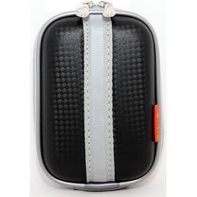 BOXIE ii Black Onyx Camera Case for Canon PowerShot, Sony CyberShot, Nikon Coolpix,... by TOT-NYC