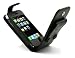 MCA - Snow Portofolio - Etui en cuir pour iPhone 4 ou 8 Go - Noir