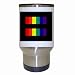 Travel Coffee Drink Mug of Gay Pride Rainbow Flag in Human Rights Campaign Style (Gay...