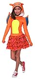 Rubie's Costume Pokemon Charizard Child Hooded Costume Dress Costume, Medium