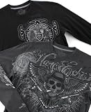Marc Ecko - Marc Ecko Cut & Sew Tommy Wings, Skull Card and Don't Cross Me Tees