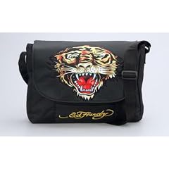 Ed Hardy Tasche Umh�ngetasche Courierbag Tiger black