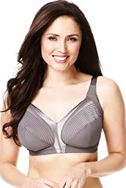 Total Support Striped Non-Wired B-G Bra