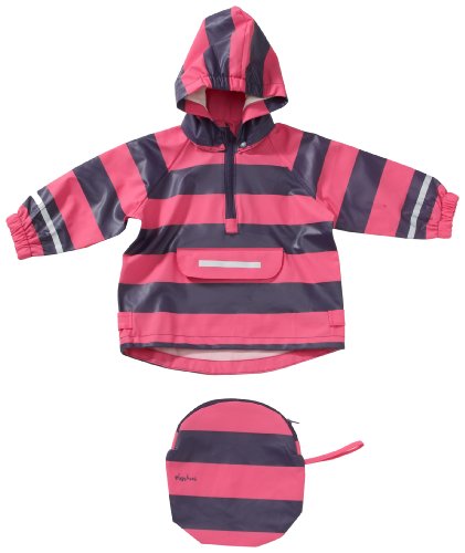 Playshoes Regen-Poncho Streifen 408637 Unisex-Kinder, Gr. 104 Pink (pink/ lila 786) Preisvergleich