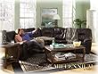 Sorento Chocolate Sectional By Ashley Furniture With Silver Shipping