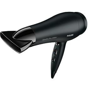 Philips HP8182/23 2200 Watt SalonDry Control Ceramic IonBoost Hair Dryer Black and Gold