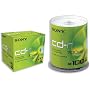 Sony CD-R Recordable Disk Write-once on Spindle 48x Speed 80Min 700Mb Ref 50CDQ80NSPMD [Pack 50]