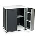 Refreshment Stand with Two Doors, 29-1/4w x 21d x 33h, Black/White