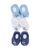 Rocawear Inside Out 3-Pair Booties Gift Set (Sizes 0M - 9M)