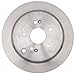 ACDelco Silver 18A1488A (19261844) Non-Coated Rear Disc Brake Rotor