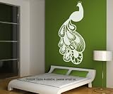 Vinyl Wall Decal Sticker Oriental Peacock item OS_MB124s