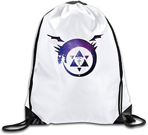 Full Metal Alchemist Sports Drawstring Backpack For Men & Women