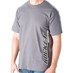 Joe Rocket Logo Men's Short-Sleeve Racewear Shirt - Charcoal